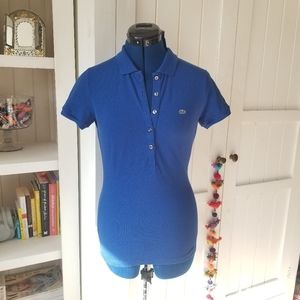 Blue Lacoste Polo